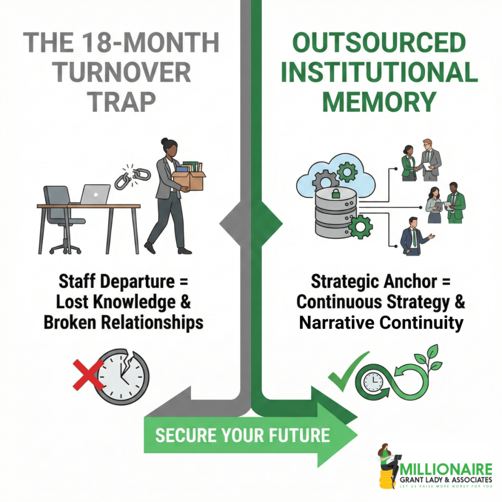 outsourced institutional memory