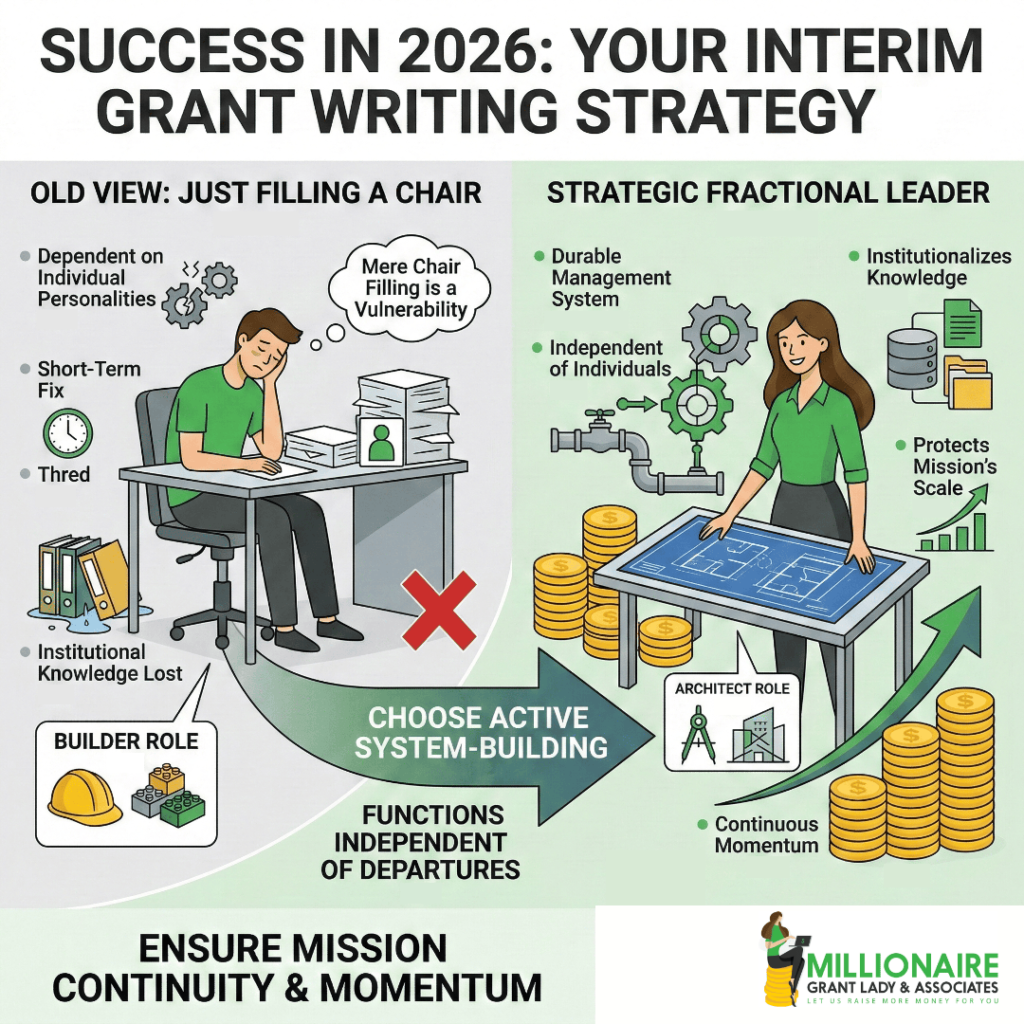 intermin grant writing system